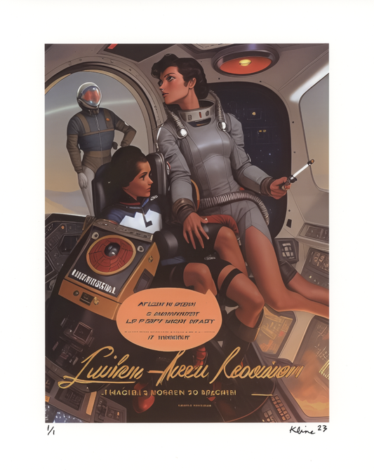 Sand-bed of her Heart. Art Print. 8" x 10". 1/1 Edition. John Kline Artwork