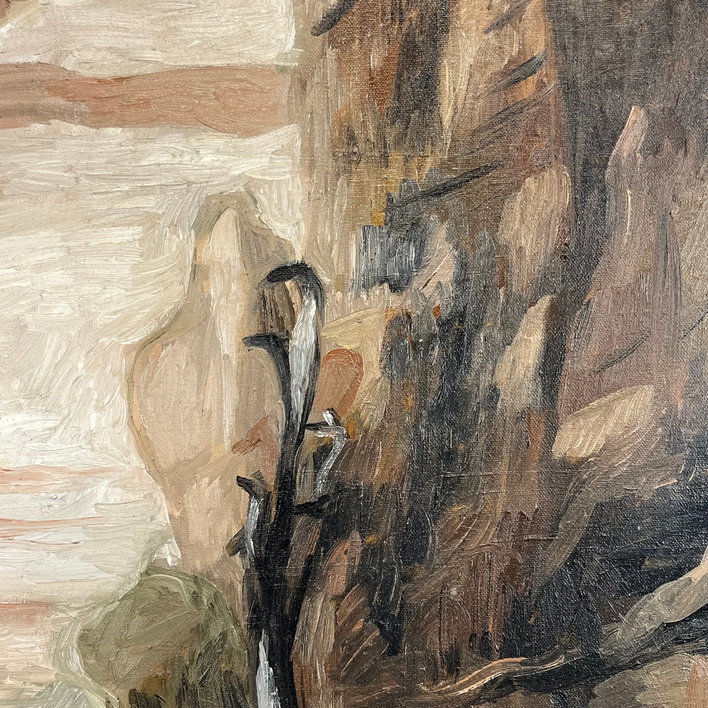 Painting of Gustave Moreau's Hercules and the Hydra Lernaean. Oil on Canvas. 24" x 24". John Kline Artwork. Kansas City Artist.